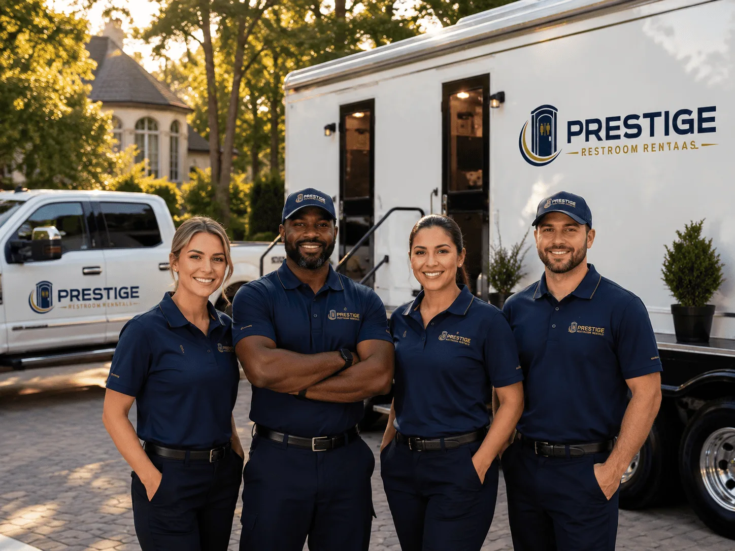 Trusted Luxury Portable Restrooms company in La Villa, TX